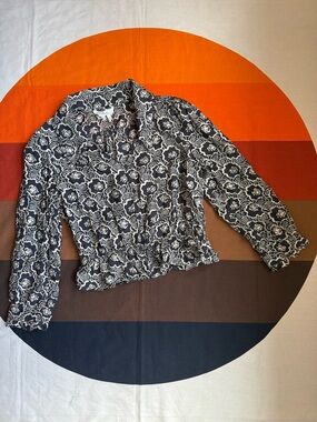 ba&sh Gwen floral Printed Ruffled Blouse